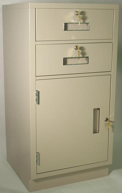 Fenco under-counter locking heavy duty cabinet with drawers